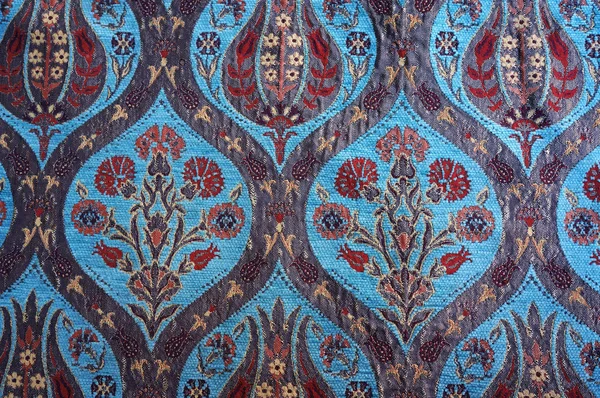 전통적인 터키 양탄자입니다. 꽃 패턴 — 스톡 사진