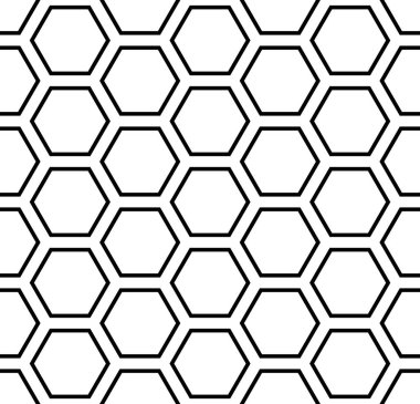 Sorunsuz altıgenler desen. Geometrik doku.