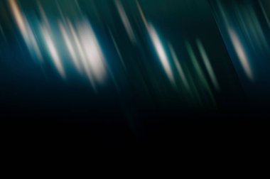 Çizgiler hareket. Arka plan bulanık. Mavi, aqua ve turq