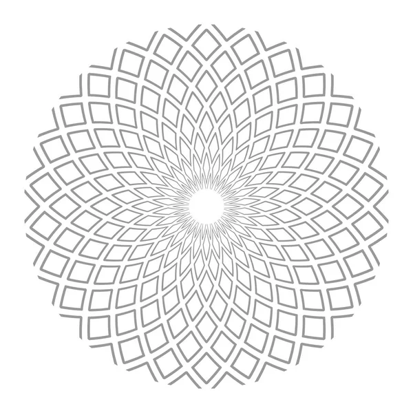 Cirkel design element. Abstrakt geometriskt mönster. — Stock vektor