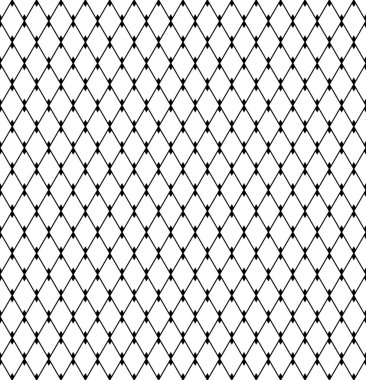 Dikişsiz elmas deseni. Kafes Mesh dokusu.