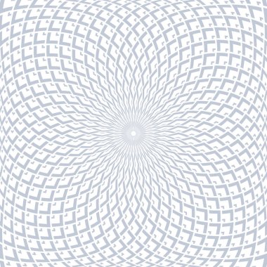 Döndürme geometrik konveks deseni. Soyut Tasarım. 