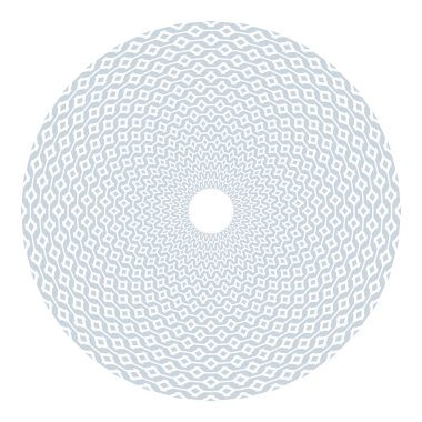 Daire geometrik deseni. Tasarım elemanı.