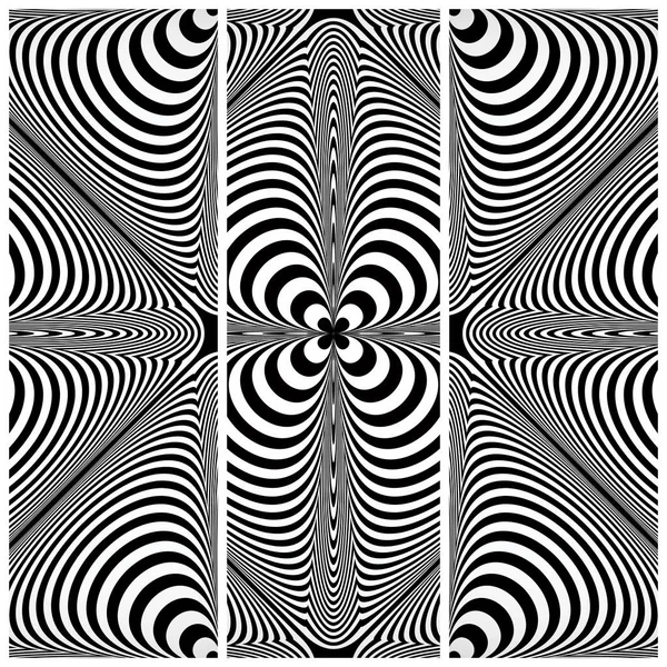 Op art lines pattern. — Stock Photo, Image