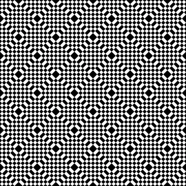 Naadloos gecontroleerd patroon. Diagonale geometrische textuur. — Stockvector