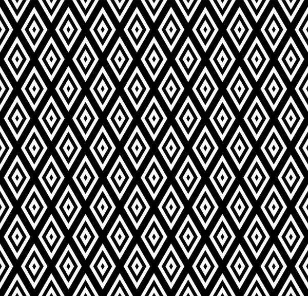 Naadloze diamanten patroon. Geometrische textuur. — Stockvector