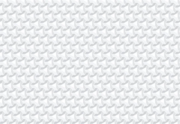 Nahtlose geometrische isometrische Muster. 3d weißer Hintergrund. — Stockvektor