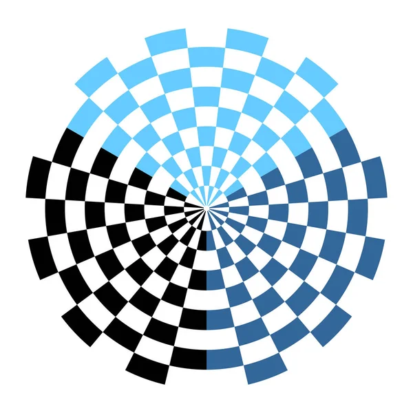 Cercle géométrique élément de conception de couleur . — Image vectorielle