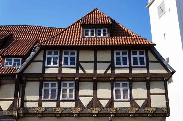 Celle, Almanya'da orta çağ binası. — Stok fotoğraf