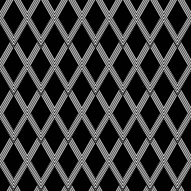 Kusursuz elmas desenli. Geometrik çizgili doku. 