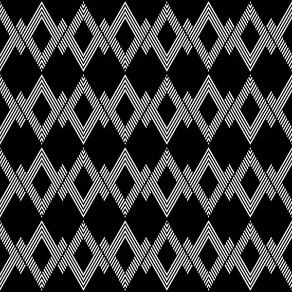 Nahtlose geometrische Muster. gestreifte Linien Textur. — Stockvektor