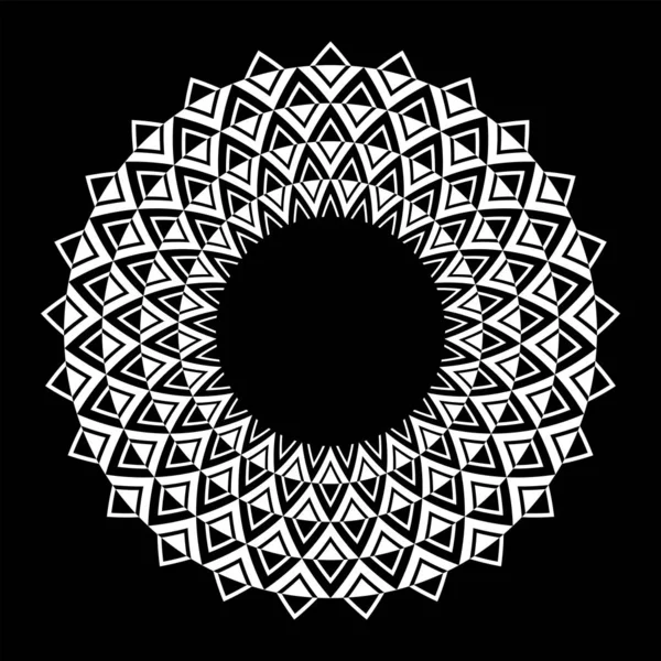 Schema geometrico. Design astratto del cerchio . — Vettoriale Stock