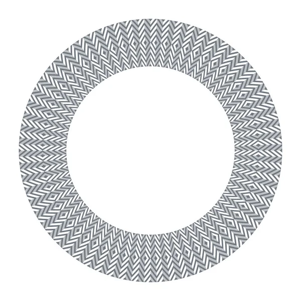 Cercle élément de conception géométrique. illusion 3d . — Image vectorielle