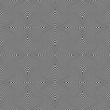 Sorunsuz op sanat desen. Satırları doku. 