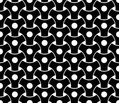 Kusursuz desen. Soyut geometrik doku. Vektör sanatı.