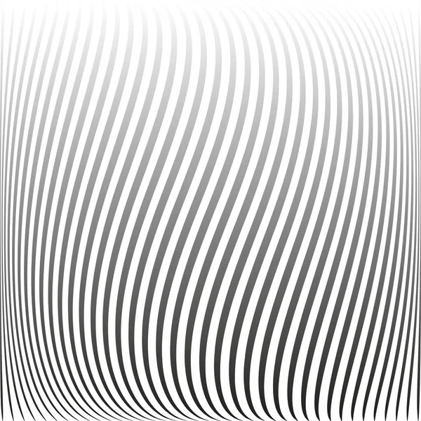 Lignes Ondulées Abstraites Texture Rayée Fond Art Vectoriel — Image vectorielle