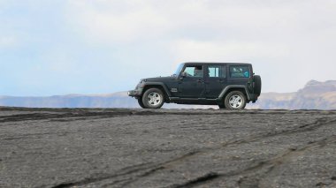 Jeep Wrangler İzlanda arazide