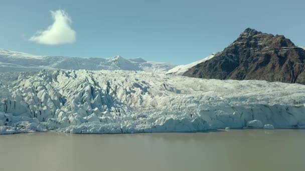 İzlanda'daki buzul — Stok video