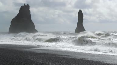Destansı İzlanda Sahil Hattı