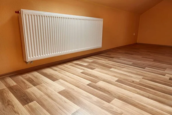 Heating Radiator in a Room — Stock Photo, Image