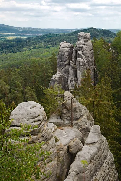 Majestic Paisagem Rochosa — Fotografia de Stock