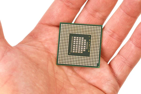 Computer Processor Chip — Stock Photo, Image