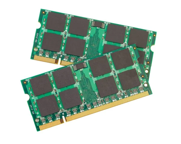 Memory modules for laptops — Stock Photo, Image