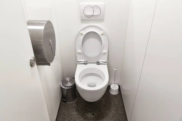 Otwarta toaleta — Zdjęcie stockowe