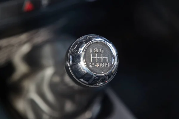 Manual gear stick — Stock Photo, Image