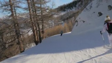 Bir yokuş aşağı Kayak