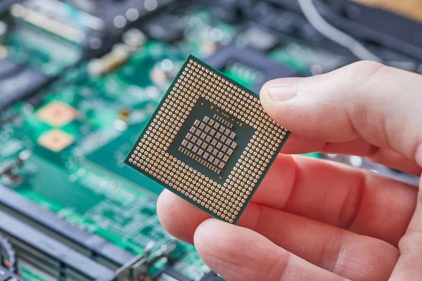 Houder van een CPU — Stockfoto