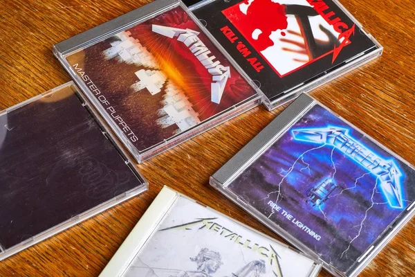 Metallica Kuklaların Efendisi CD 'si — Stok fotoğraf