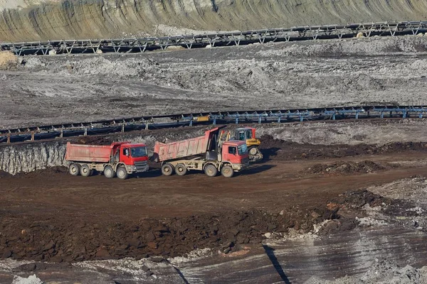 Вугільні шахти області — стокове фото