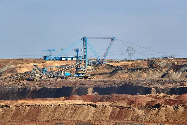 Scavo miniera di carbone — Foto Stock