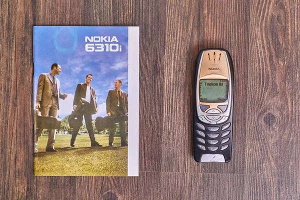 Старый телефон Nokia — стоковое фото