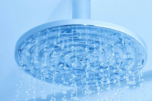 Shower water flowing — Stock Photo, Image
