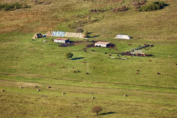 Zona de exploração rural — Fotografia de Stock