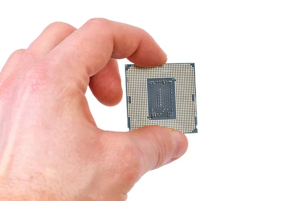 Computer Processor Chip — Stock Photo, Image