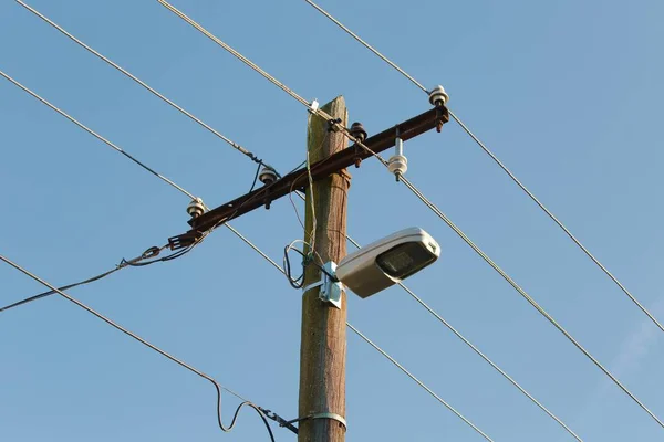 Puesto de línea eléctrica —  Fotos de Stock