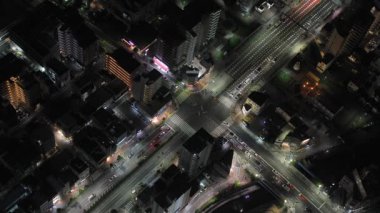Yukarıdan şehir trafiği
