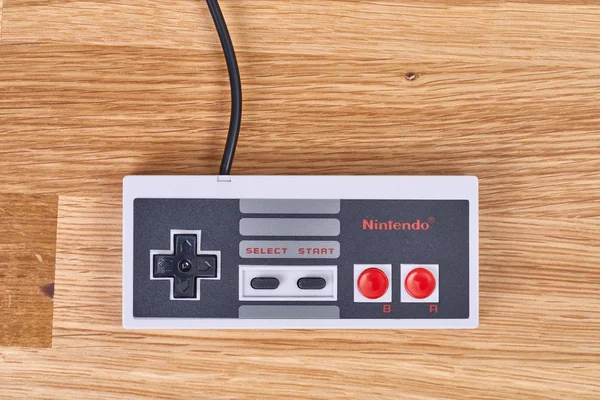 Controlador NES de Nintengo — Foto de Stock