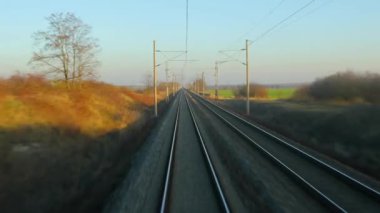 Demiryolu seyahat görünümü