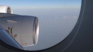 Uçakta uçmak, jet motorları...