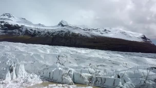 Gletsjer in IJsland — Stockvideo