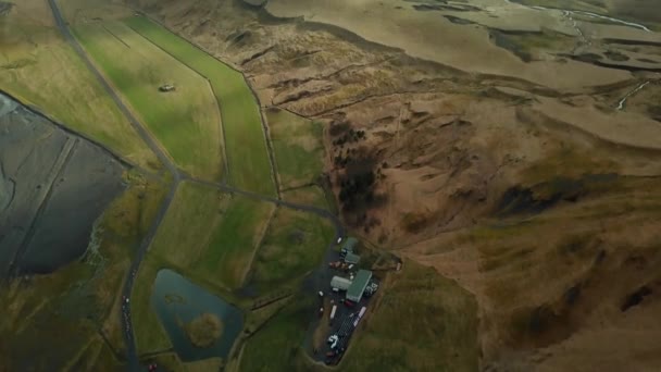 Epik İzlanda manzara — Stok video