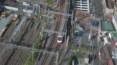 Bir şehirde taşıma Tren