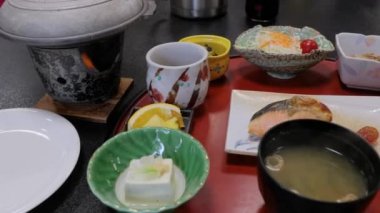 Geleneksel Japon kahvaltı