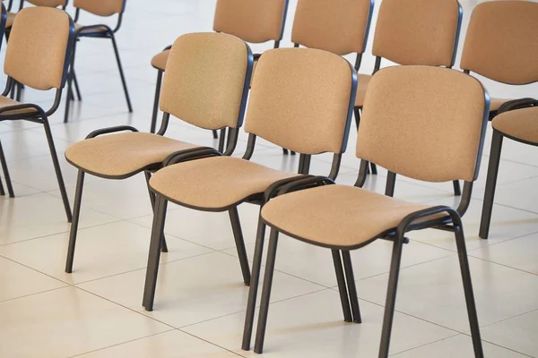 Rows of Chairs — Stock Photo, Image