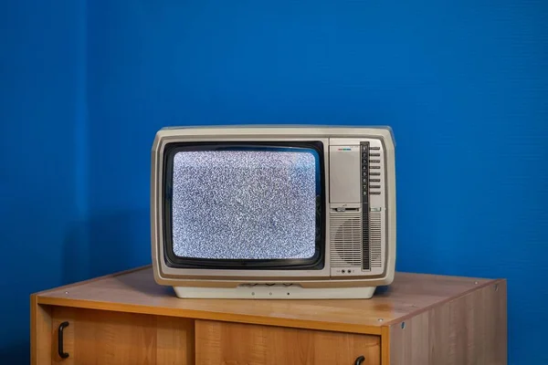 TV sin señal —  Fotos de Stock