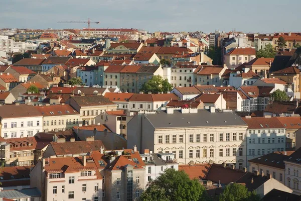 Prag von oben gesehen — Stockfoto